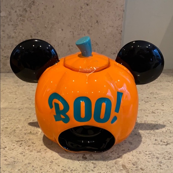 DisneyMickey Mouse Ceramic Halloween Candle Holder - Picture 6 of 9